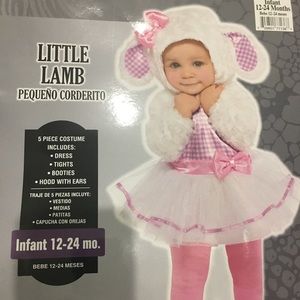 12-24 month little lamb costume